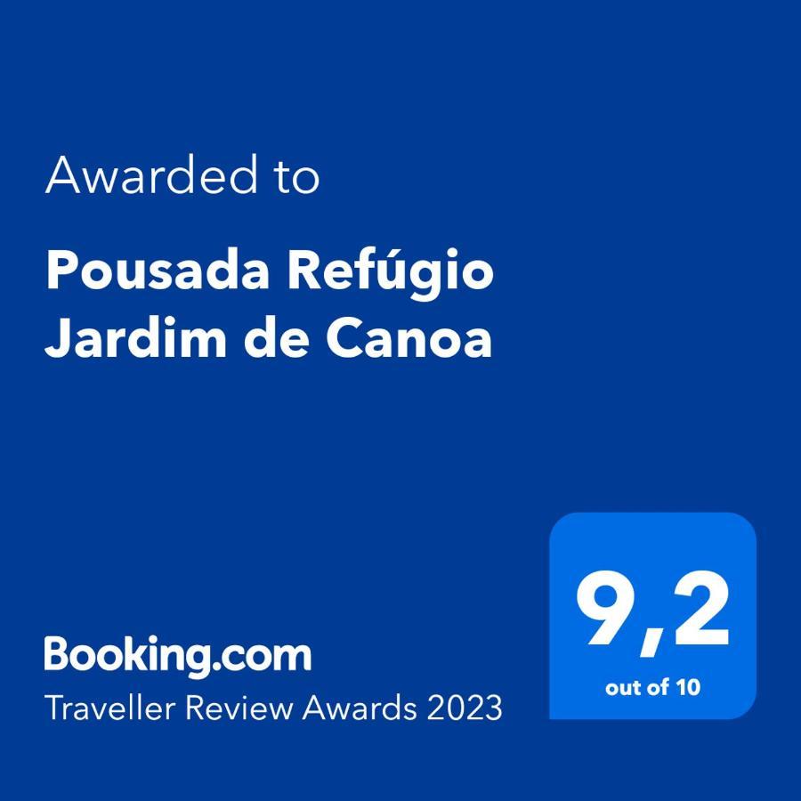 Pousada Refugio Jardim De Canoa 카노아 케브라다 외부 사진